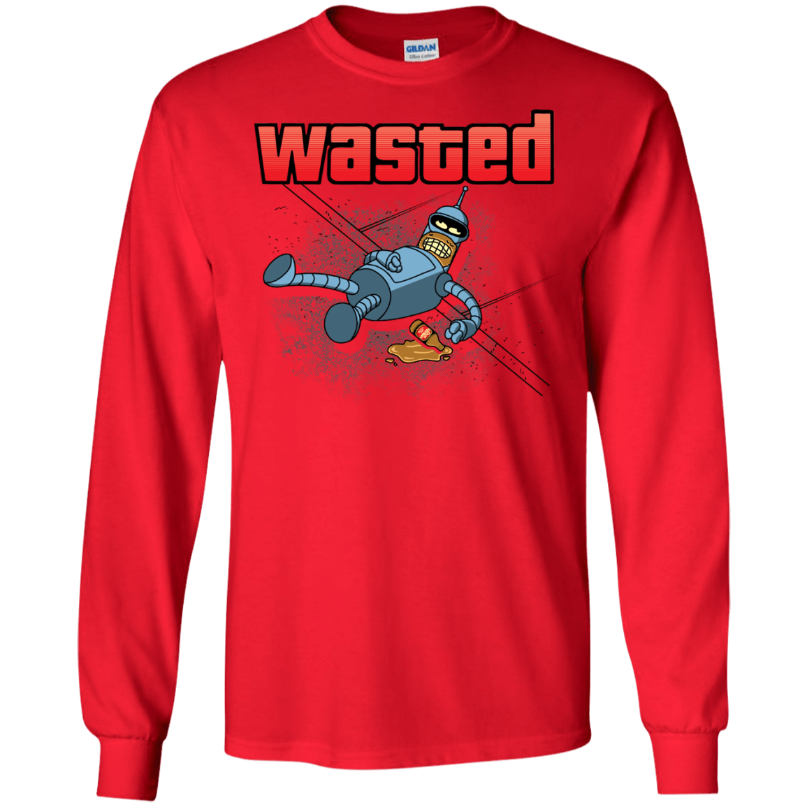 Wasted Men's Long Sleeve T-Shirt