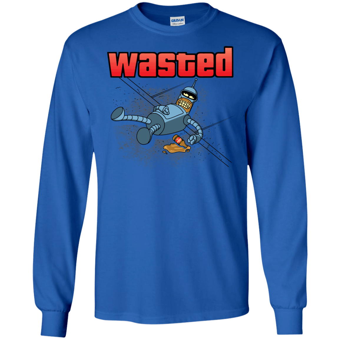 Wasted Men's Long Sleeve T-Shirt