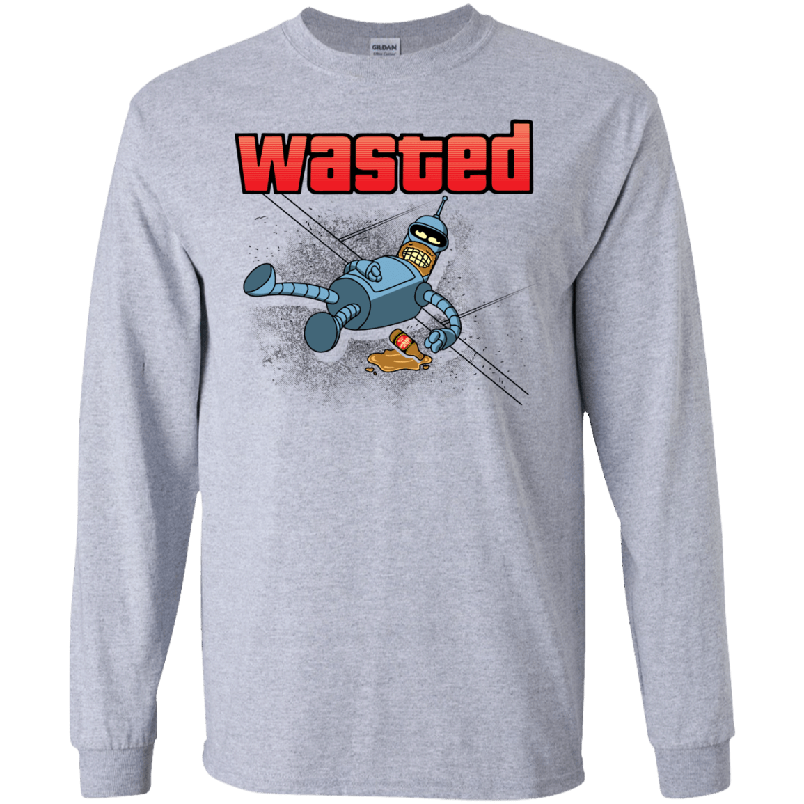 Wasted Men's Long Sleeve T-Shirt