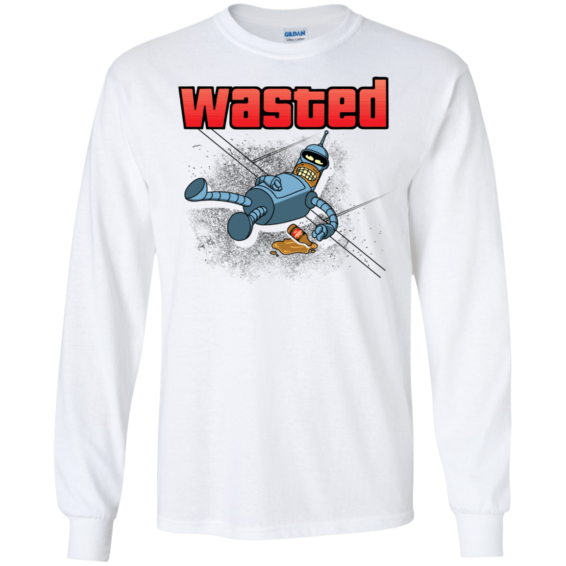 Wasted Men's Long Sleeve T-Shirt