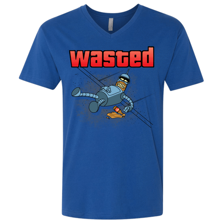 T-Shirts Royal / X-Small Wasted Men's Premium V-Neck