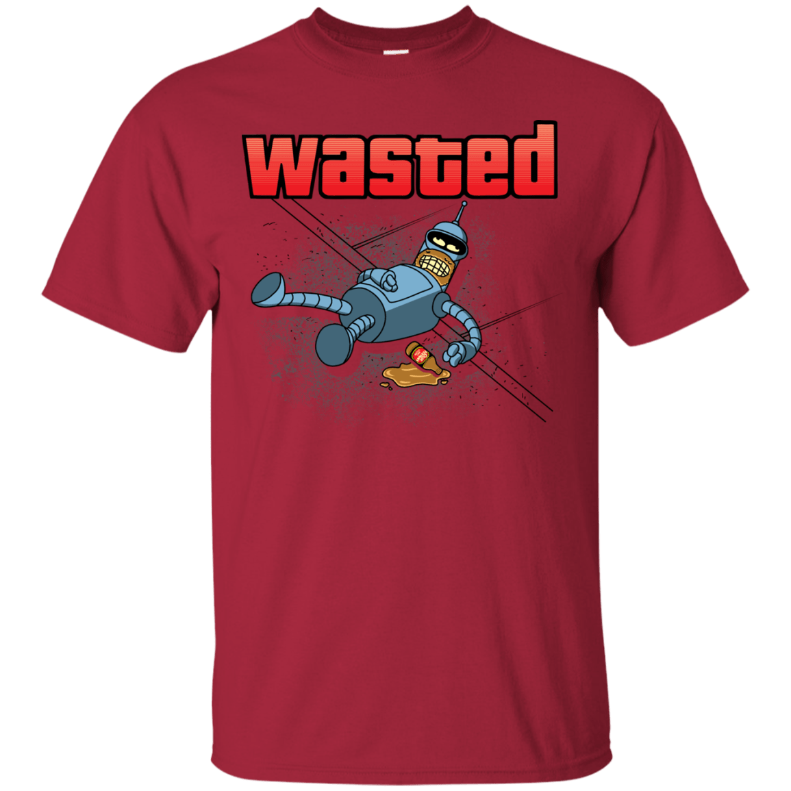 T-Shirts Cardinal / S Wasted T-Shirt