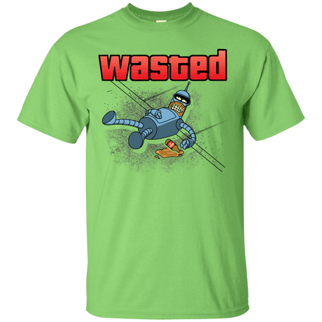 T-Shirts Lime / S Wasted T-Shirt