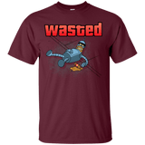 T-Shirts Maroon / S Wasted T-Shirt