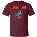 T-Shirts Maroon / S Wasted T-Shirt