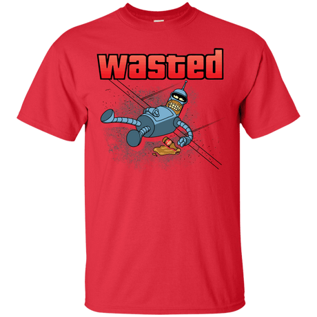 T-Shirts Red / S Wasted T-Shirt