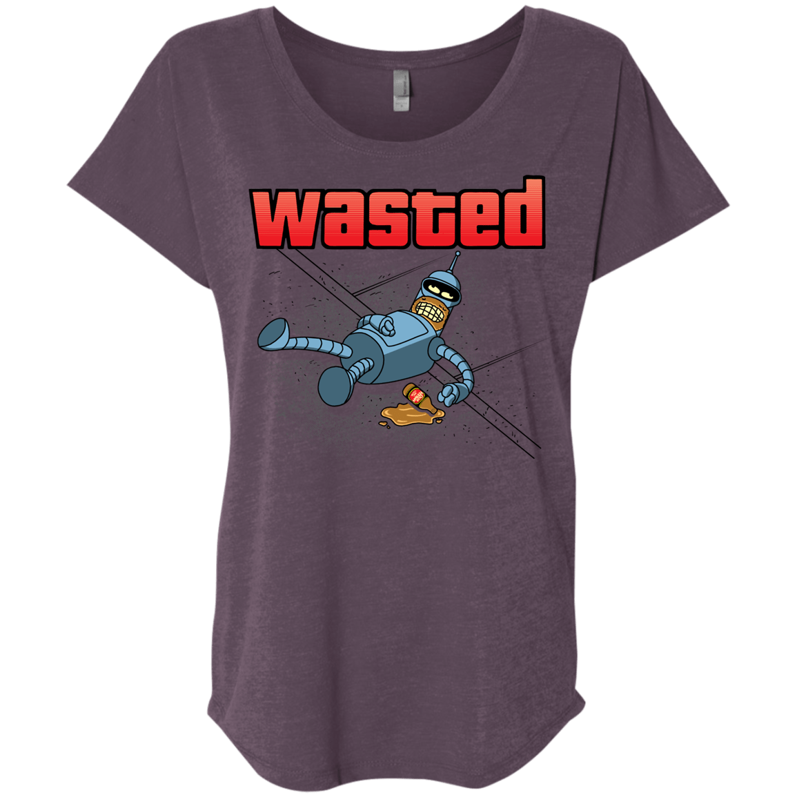 Wasted Triblend Dolman Sleeve