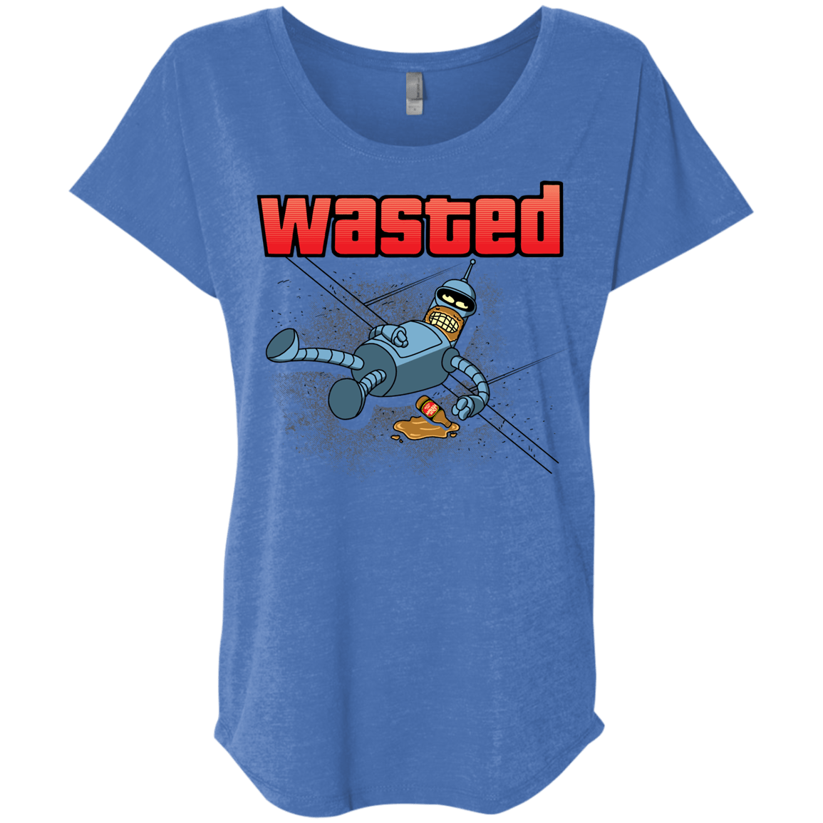 Wasted Triblend Dolman Sleeve