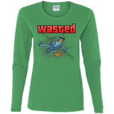 T-Shirts Irish Green / S Wasted Women's Long Sleeve T-Shirt