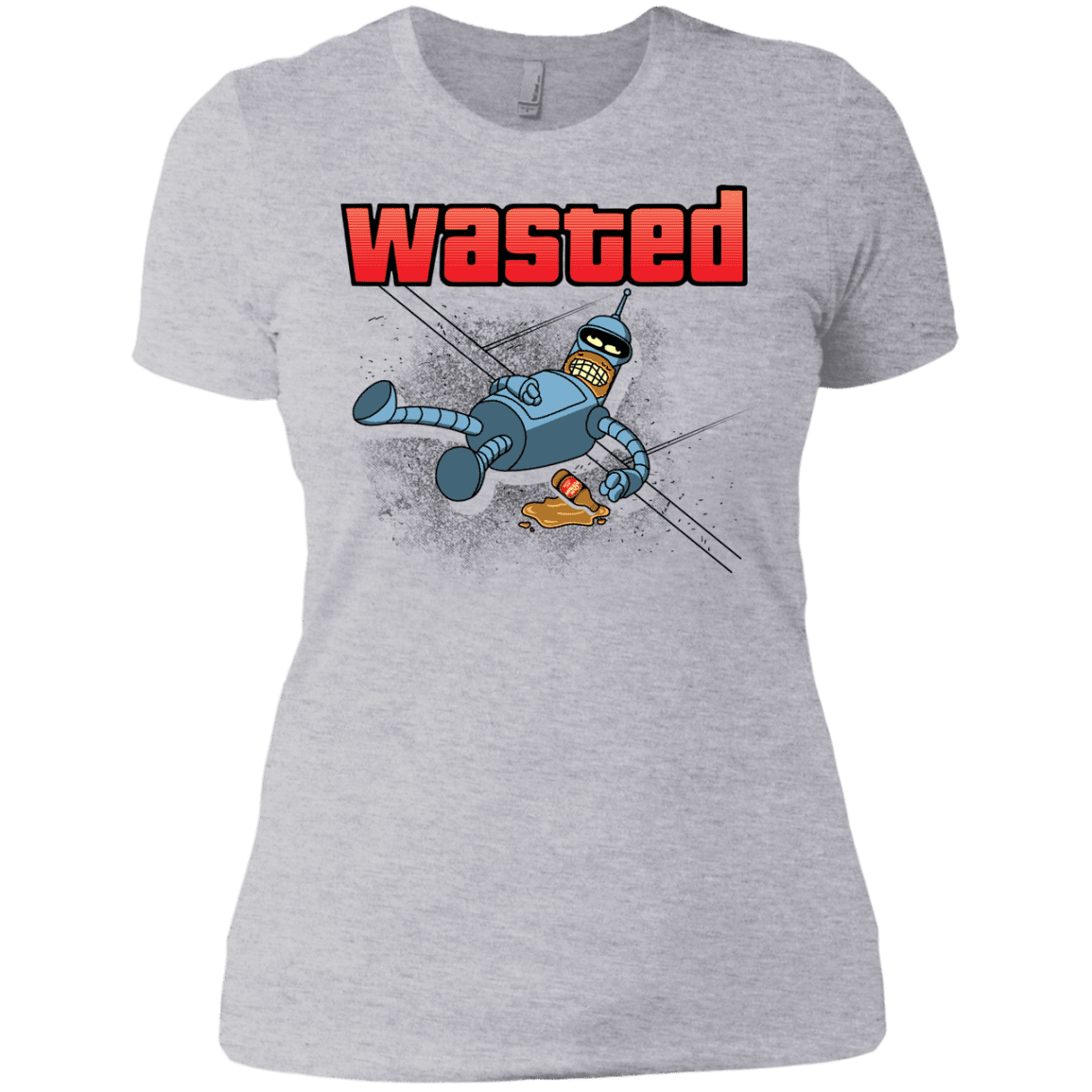 T-Shirts Heather Grey / X-Small Wasted Women's Premium T-Shirt