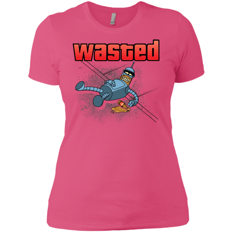 T-Shirts Hot Pink / X-Small Wasted Women's Premium T-Shirt