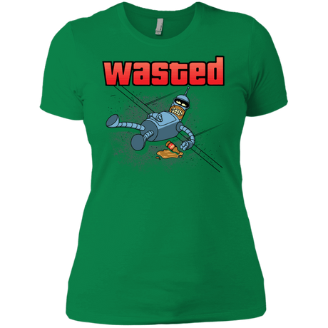T-Shirts Kelly Green / X-Small Wasted Women's Premium T-Shirt
