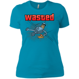 T-Shirts Turquoise / X-Small Wasted Women's Premium T-Shirt