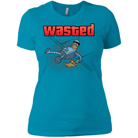 T-Shirts Turquoise / X-Small Wasted Women's Premium T-Shirt