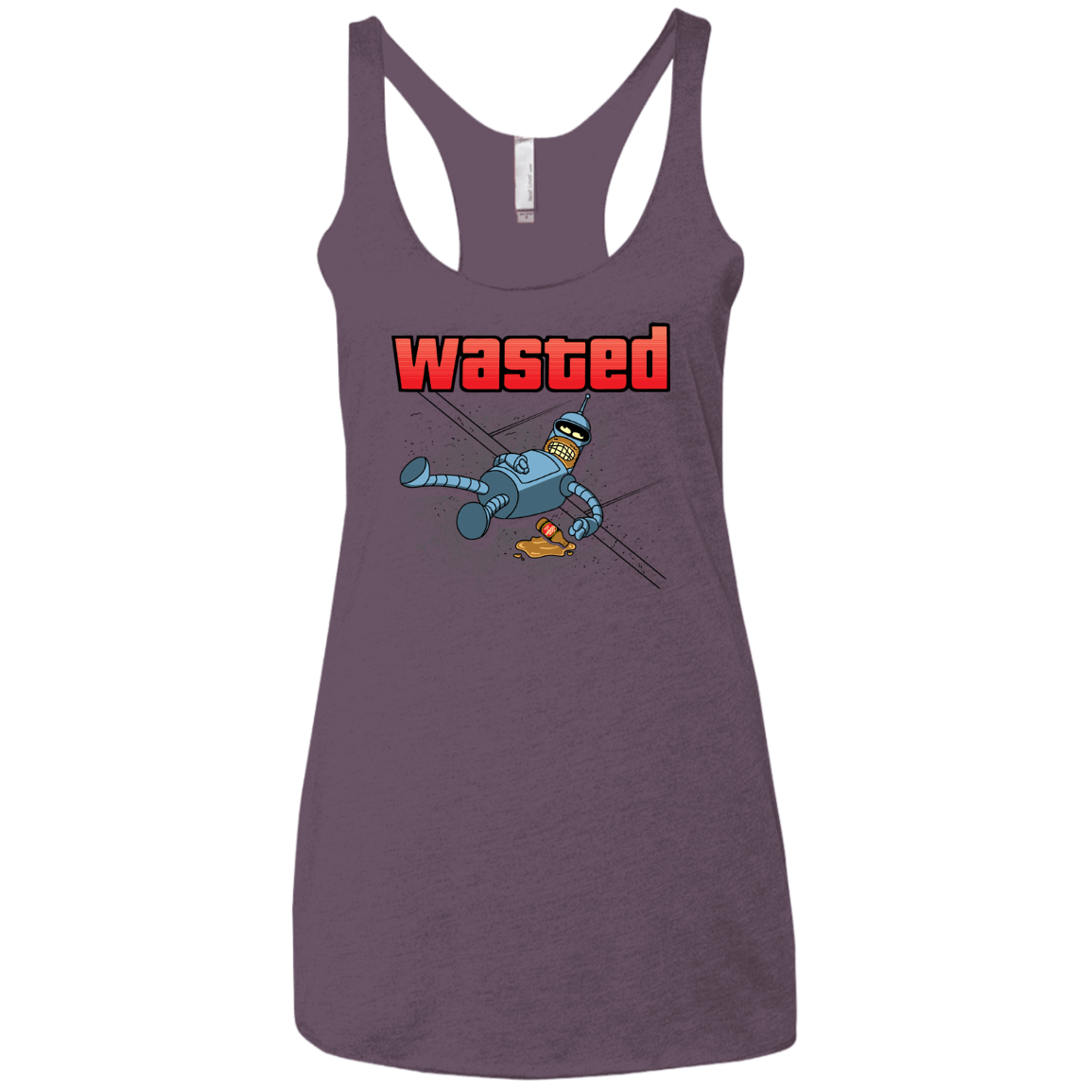 Wasted Women's Triblend Racerback Tank