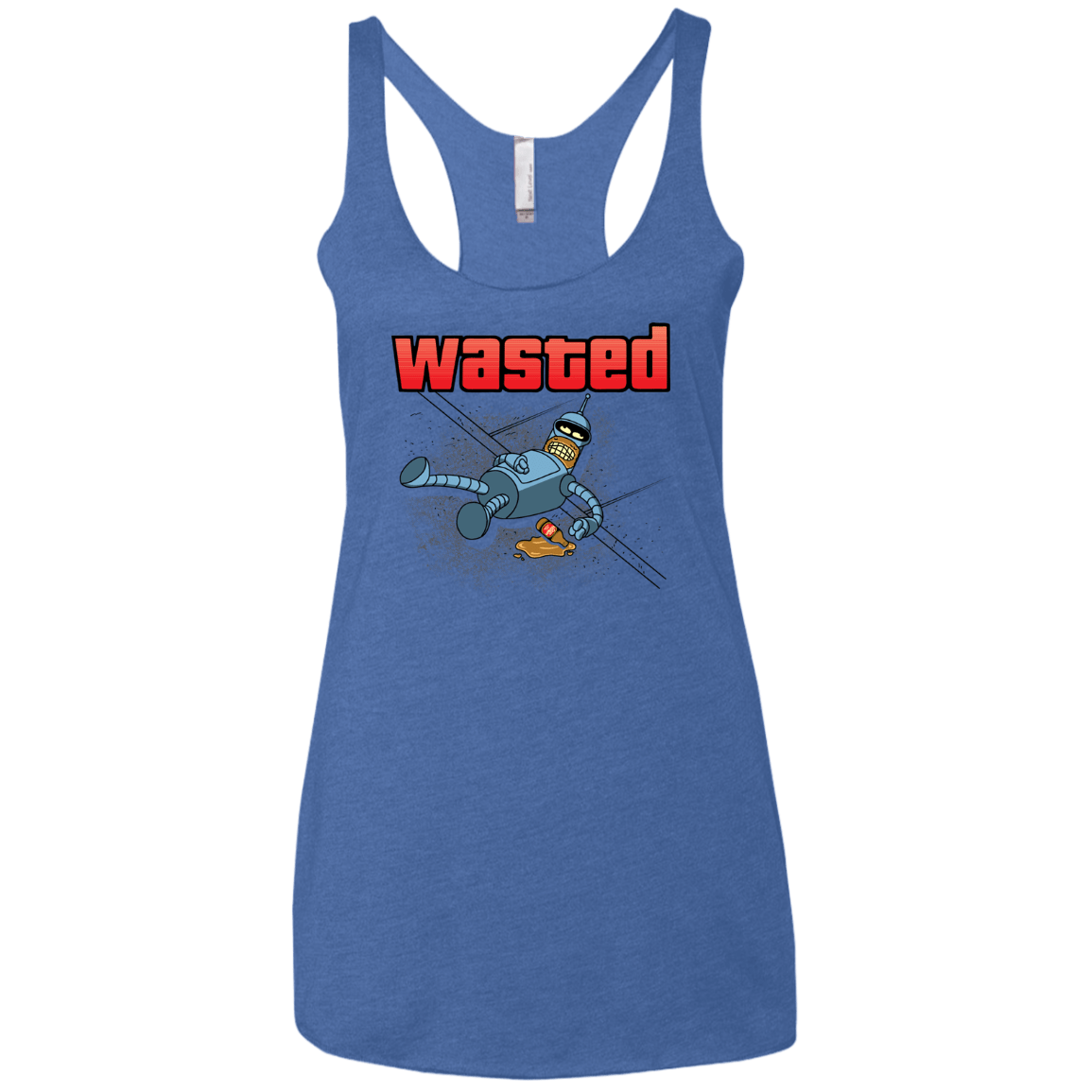 Wasted Women's Triblend Racerback Tank