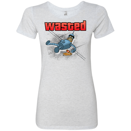 T-Shirts Heather White / S Wasted Women's Triblend T-Shirt
