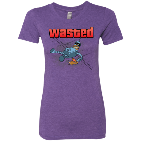 T-Shirts Purple Rush / S Wasted Women's Triblend T-Shirt