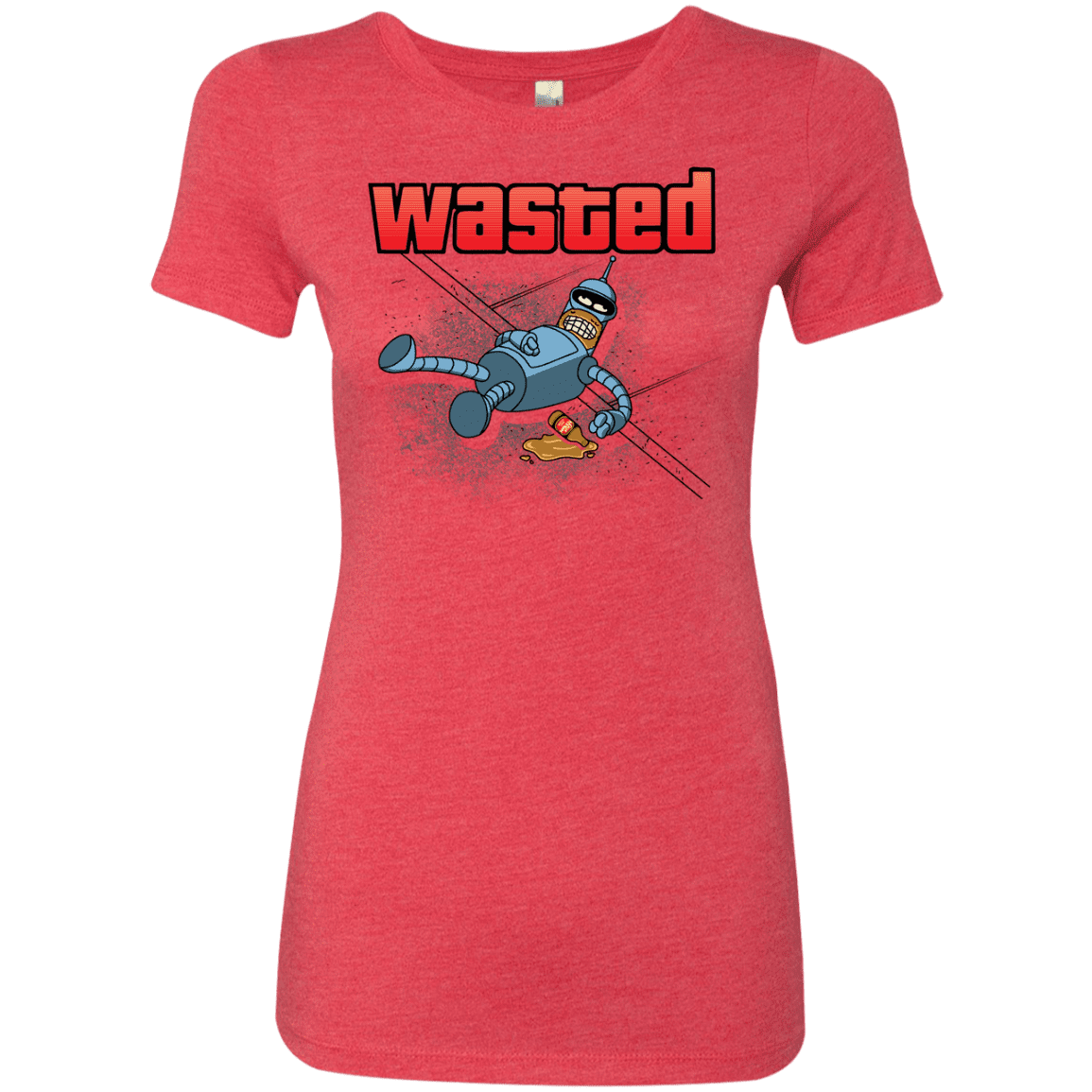 T-Shirts Vintage Red / S Wasted Women's Triblend T-Shirt