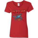 T-Shirts Red / S Wasted Women's V-Neck T-Shirt