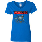 T-Shirts Royal / S Wasted Women's V-Neck T-Shirt