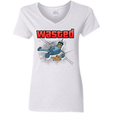 T-Shirts White / S Wasted Women's V-Neck T-Shirt