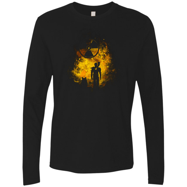 T-Shirts Black / Small WASTELAND ART Men's Premium Long Sleeve