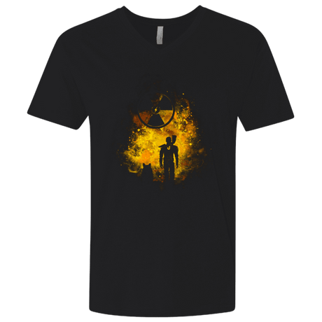 T-Shirts Black / X-Small WASTELAND ART Men's Premium V-Neck