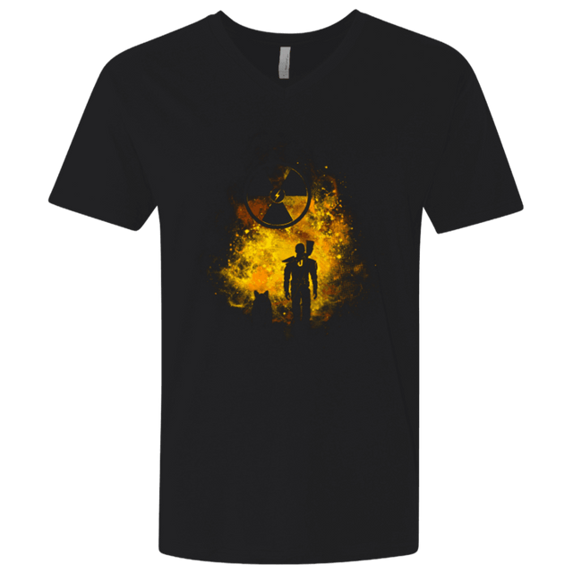 T-Shirts Black / X-Small WASTELAND ART Men's Premium V-Neck