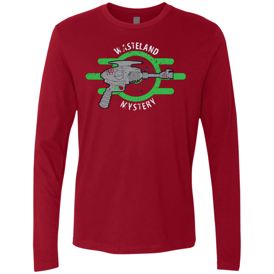 T-Shirts Cardinal / Small Wasteland Mystery Men's Premium Long Sleeve