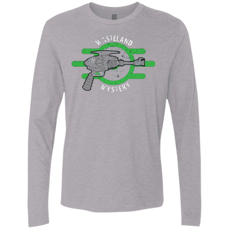 T-Shirts Heather Grey / Small Wasteland Mystery Men's Premium Long Sleeve