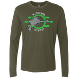 T-Shirts Military Green / Small Wasteland Mystery Men's Premium Long Sleeve