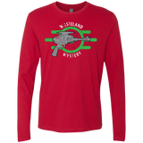 T-Shirts Red / Small Wasteland Mystery Men's Premium Long Sleeve