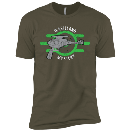 T-Shirts Military Green / X-Small Wasteland Mystery Men's Premium T-Shirt
