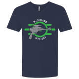 T-Shirts Midnight Navy / X-Small Wasteland Mystery Men's Premium V-Neck