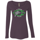T-Shirts Vintage Purple / Small Wasteland Mystery Women's Triblend Long Sleeve Shirt