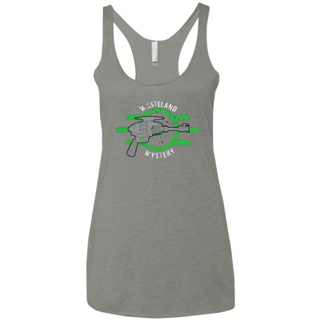 T-Shirts Venetian Grey / X-Small Wasteland Mystery Women's Triblend Racerback Tank