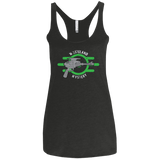 T-Shirts Vintage Black / X-Small Wasteland Mystery Women's Triblend Racerback Tank
