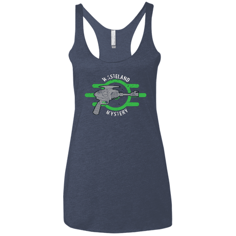 T-Shirts Vintage Navy / X-Small Wasteland Mystery Women's Triblend Racerback Tank