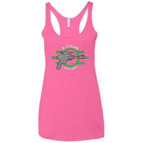 T-Shirts Vintage Pink / X-Small Wasteland Mystery Women's Triblend Racerback Tank