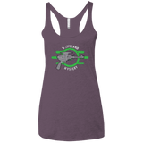 T-Shirts Vintage Purple / X-Small Wasteland Mystery Women's Triblend Racerback Tank