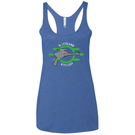 T-Shirts Vintage Royal / X-Small Wasteland Mystery Women's Triblend Racerback Tank