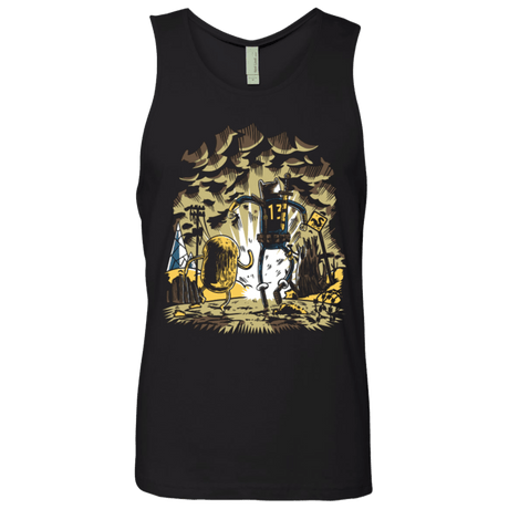 T-Shirts Black / Small wasteland time Men's Premium Tank Top