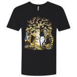 T-Shirts Black / X-Small wasteland time Men's Premium V-Neck
