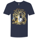T-Shirts Midnight Navy / X-Small wasteland time Men's Premium V-Neck