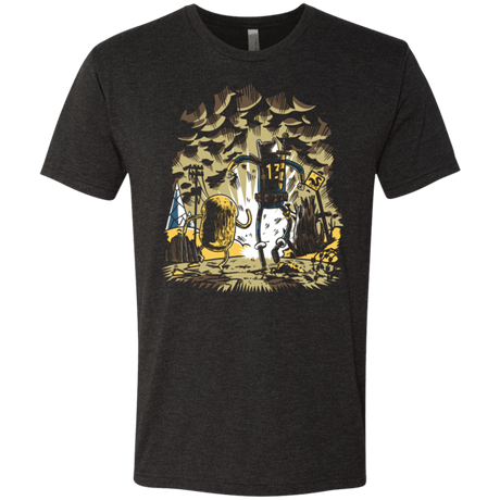 T-Shirts Vintage Black / Small wasteland time Men's Triblend T-Shirt