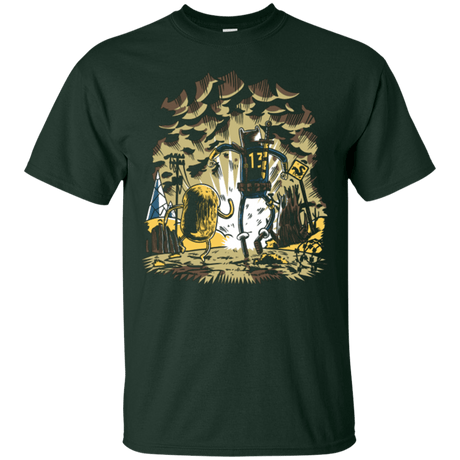 T-Shirts Forest Green / Small wasteland time T-Shirt