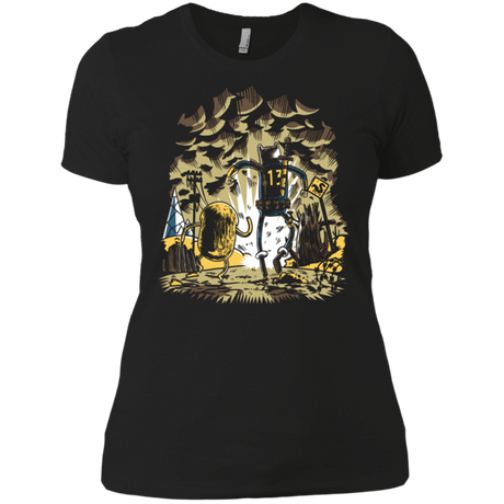 T-Shirts Black / X-Small wasteland time Women's Premium T-Shirt