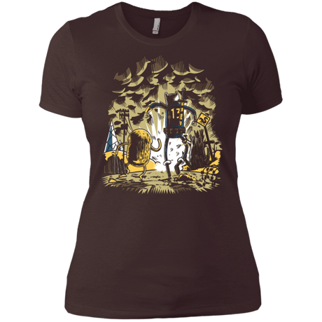 T-Shirts Dark Chocolate / X-Small wasteland time Women's Premium T-Shirt