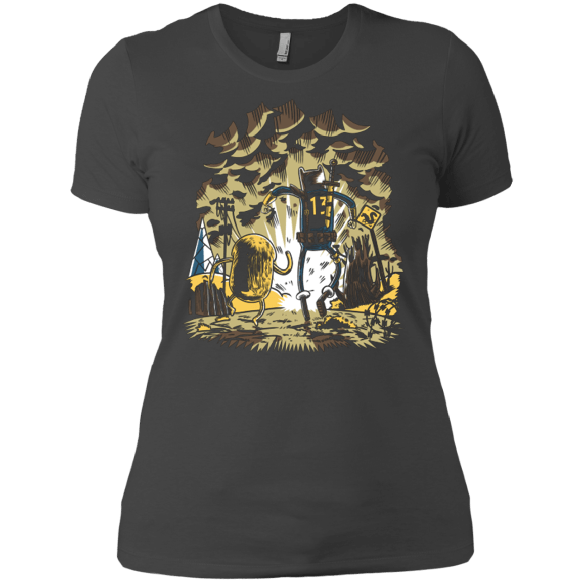 T-Shirts Heavy Metal / X-Small wasteland time Women's Premium T-Shirt